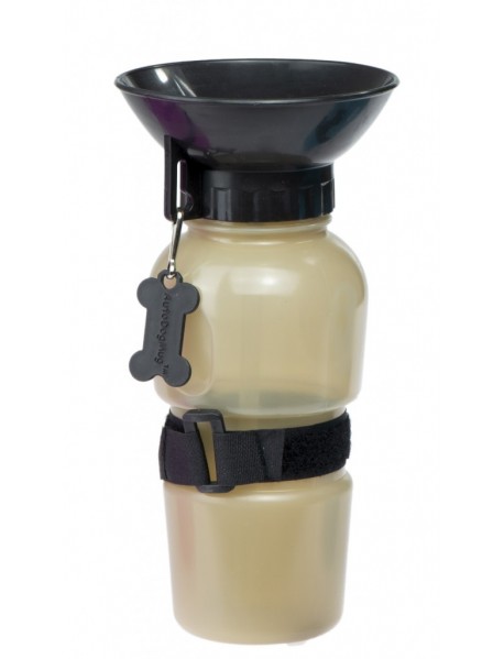 Cestovná fľaša s miskou pre psov 500 ml 